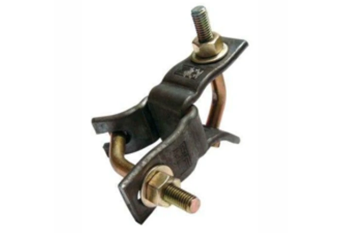 Braçadeira fixa para tubo roll