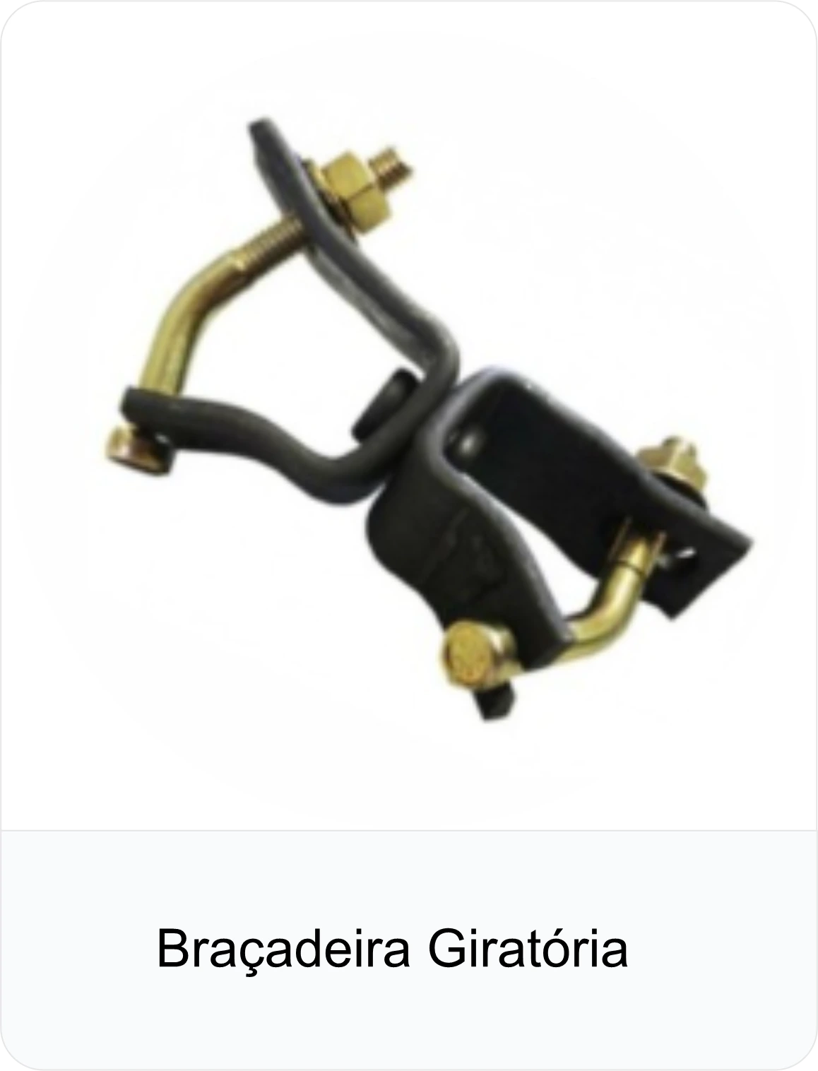 Braçadeira giratória