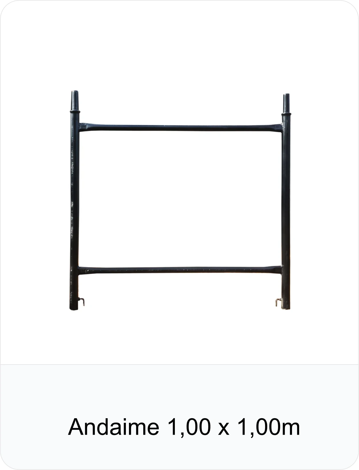 Andaime 1,00 x 1,00 m