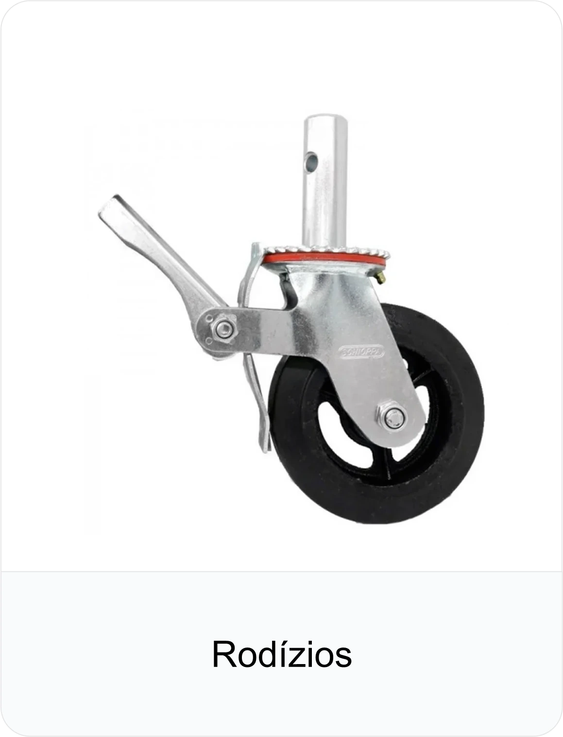 Rodízios para andaime